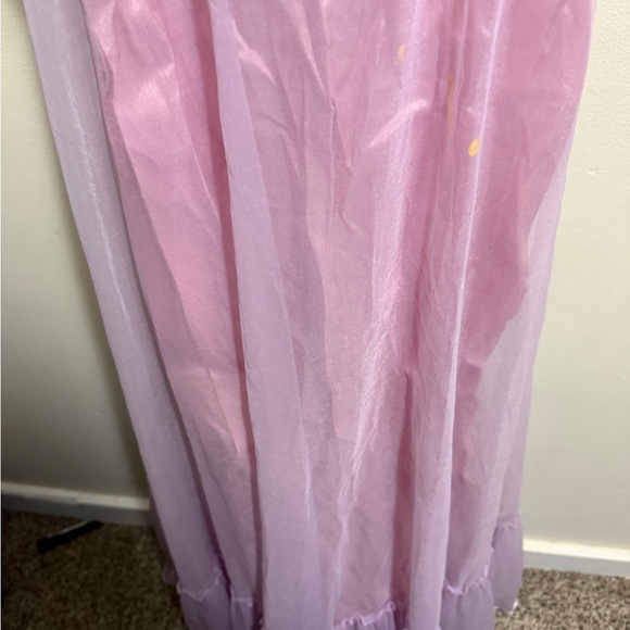 Pink Ruffled Woman’s Dress - Picture 2 of 5